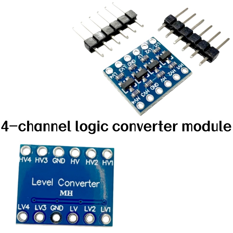 4-Channel Logic Level Converte - огляд і ціна Level Shifter 3.3V