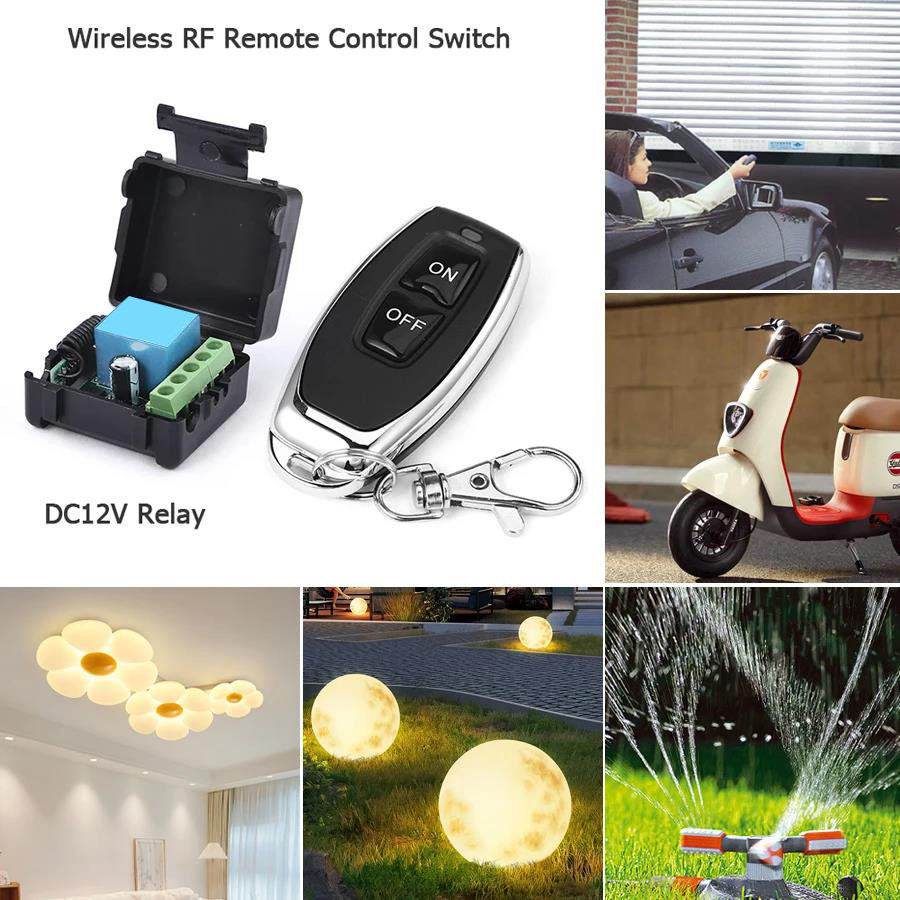 DC 12V 433Mhz RF Remote Contro - огляд і ціна 433Mhz Receiver Module