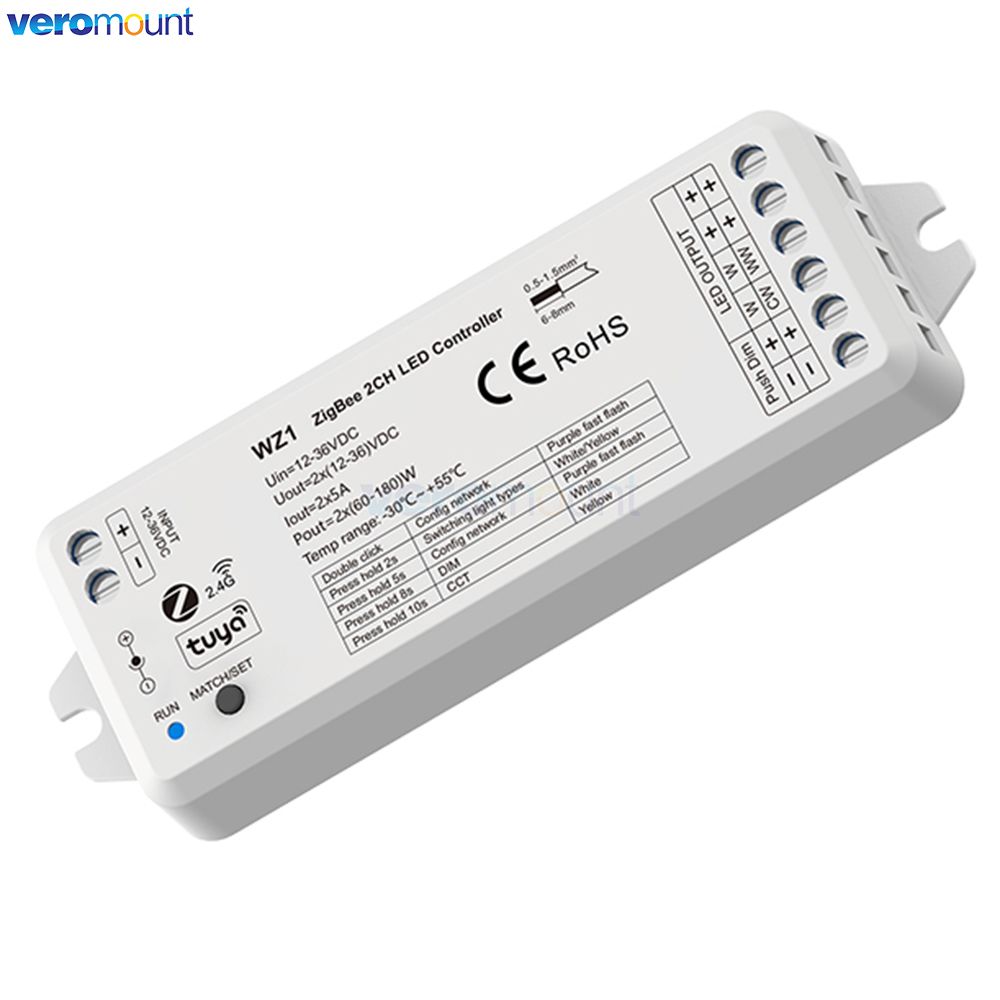 WZ1 Zigbee LED Dimmer 12V 24V  - огляд і ціна Zigbee Coordinator Stick