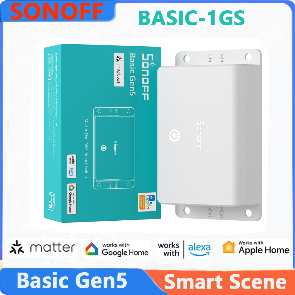 SONOFF Basic Gen5 (BASIC-1GS ) - огляд і ціна Sonoff Basic Switch