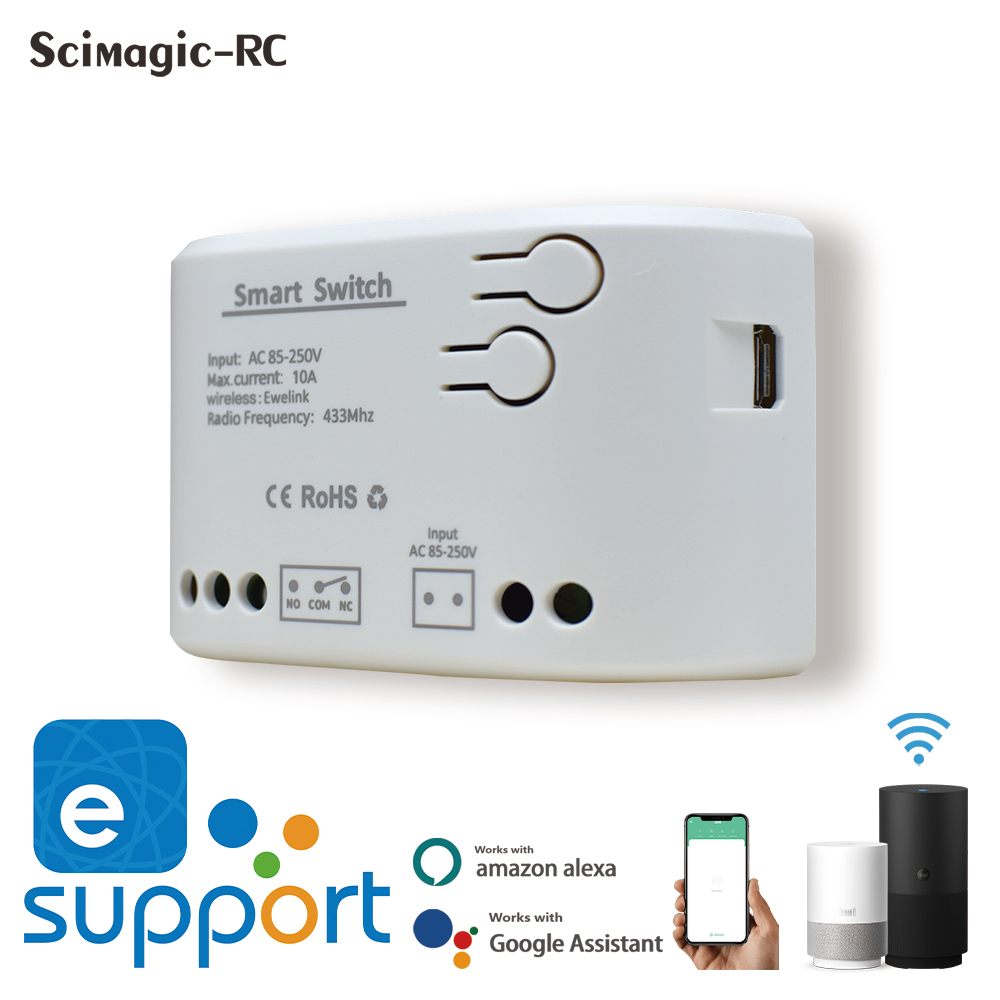 EWELINK Wifi Smart Relay Modul - огляд і ціна 433Mhz Receiver Module