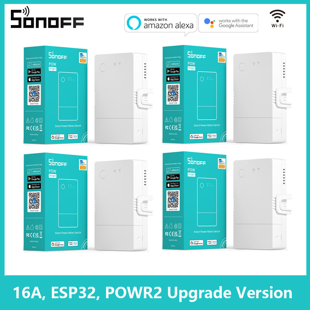 1-6 PCS SONOFF POW Origin Powr - огляд і ціна Sonoff Basic Switch