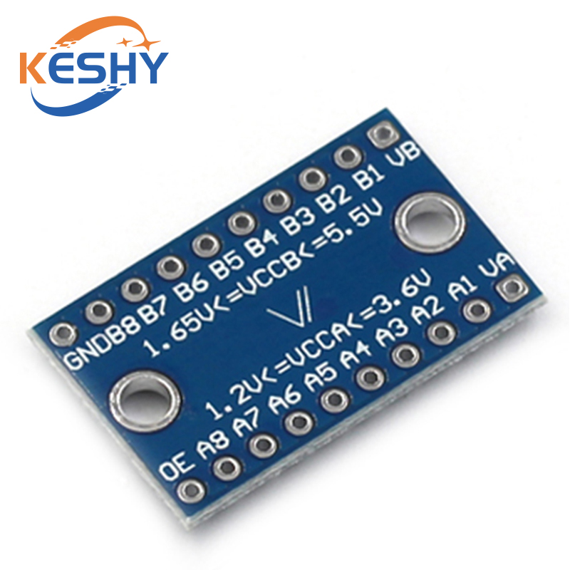 3.3V 5V TXS0108E 8 Channel Log - огляд і ціна Level Shifter 3.3V