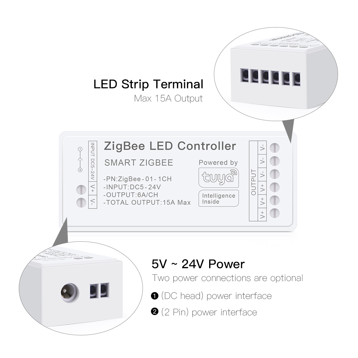 Zigbee 3.0 WiFi LED Controller - огляд і ціна Zigbee Coordinator Stick