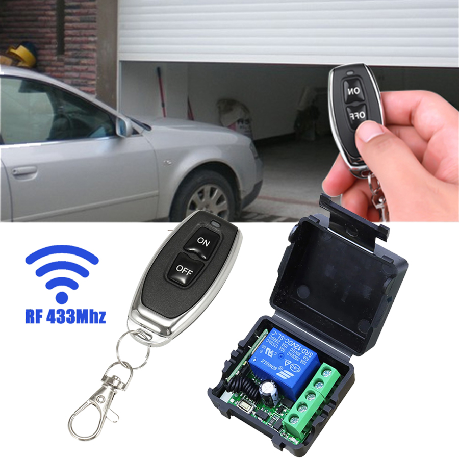 DC 12V Remote Control Smart Sw - огляд і ціна 433Mhz Receiver Module