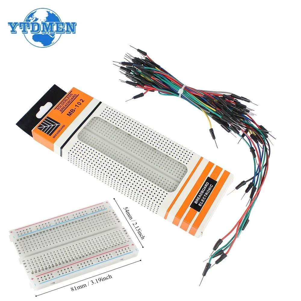 MB-102 Breadboard 400 830 Poin - огляд і ціна Esp8266 Nodemcu Board