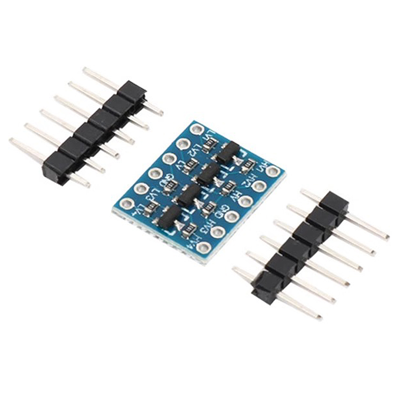 10pcs 4 channel IIC I2C Logic  - огляд і ціна Level Shifter 3.3V