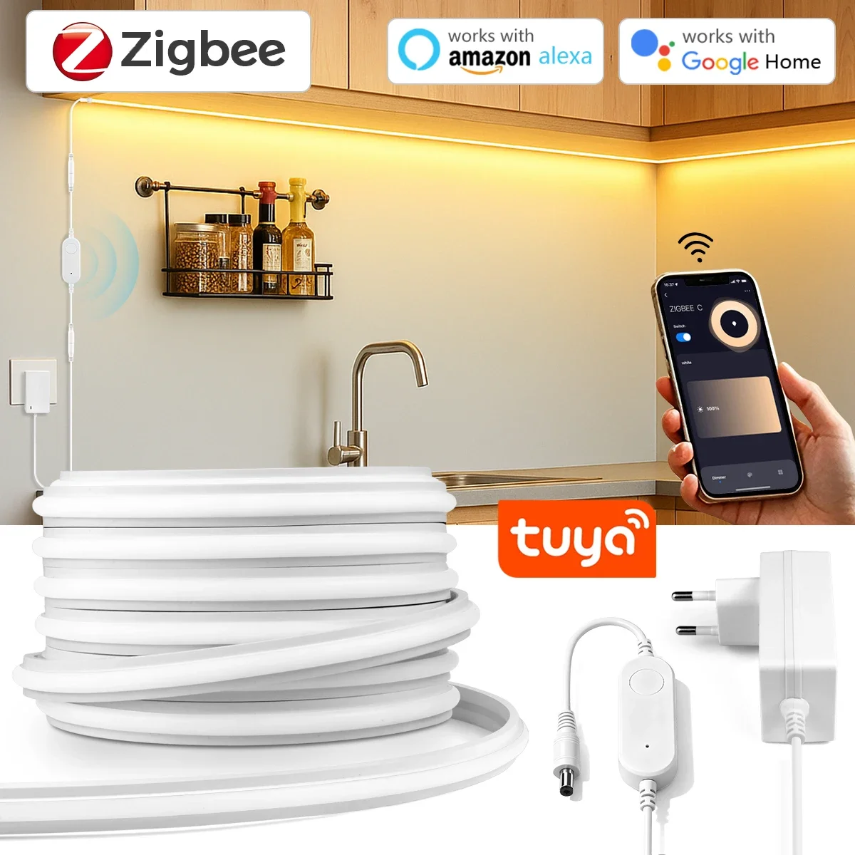 Zigbee 3.0 24V Neon LED Strip  - огляд і ціна Zigbee Coordinator Stick