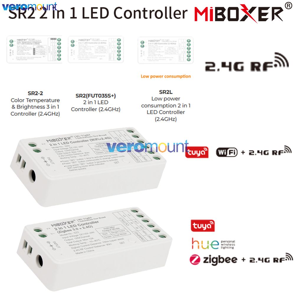 MiBoxer SR2 2.4G RF 2 in 1 SR2 - огляд і ціна Zigbee Coordinator Stick