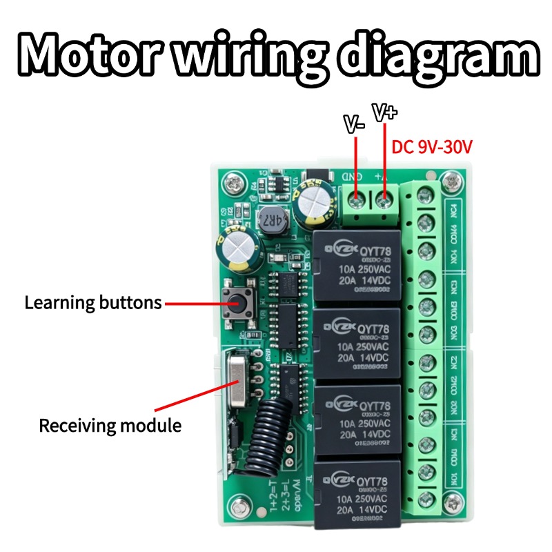 Universal Wireless Remote Cont - огляд і ціна 433Mhz Receiver Module