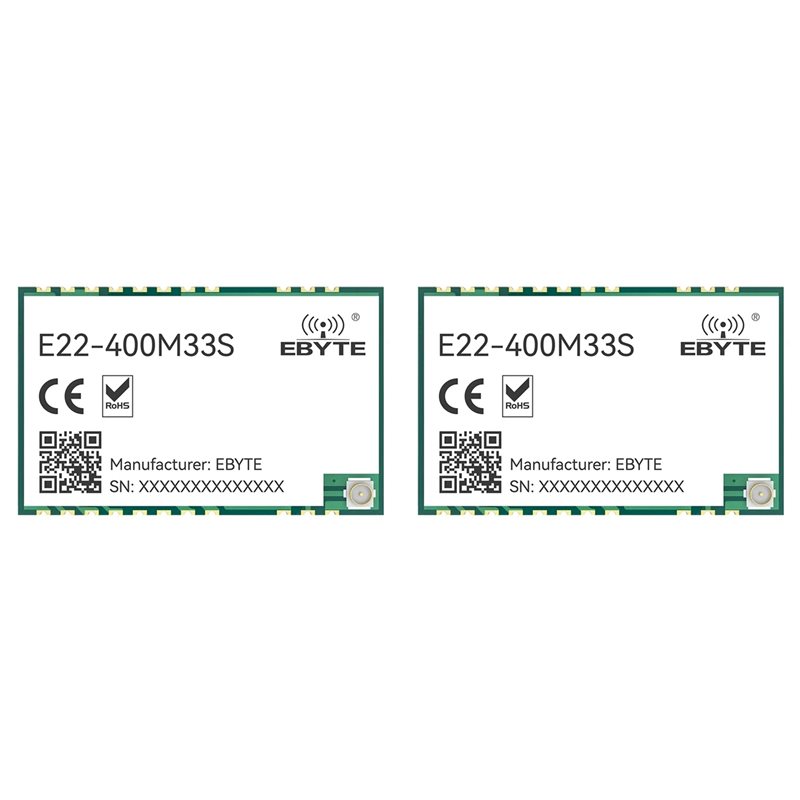 2X EBYTE SX1268 433Mhz Lora Wi - огляд і ціна 433Mhz Receiver Module