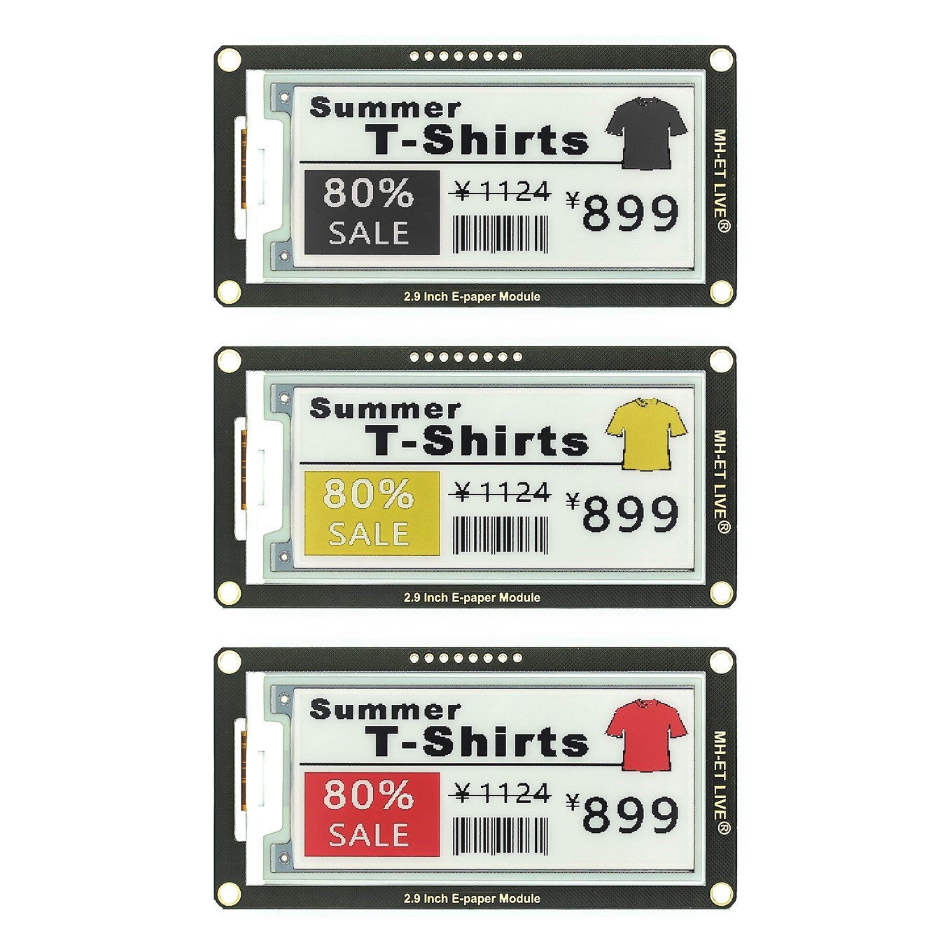 2.9 Inch Epaper Module E-paper - огляд і ціна Display Epaper 2.9